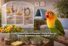 Cennet Papağanı (Sevda Papağanı / Lovebird) Bakımı: Kafes, Beslenme, Uyku ve Eğitim