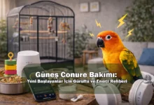 Güneş Conure Bakımı: Yeni Başlayanlar İçin Gürültü ve Enerji Rehberi