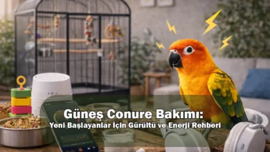 Güneş Conure Bakımı: Yeni Başlayanlar İçin Gürültü ve Enerji Rehberi