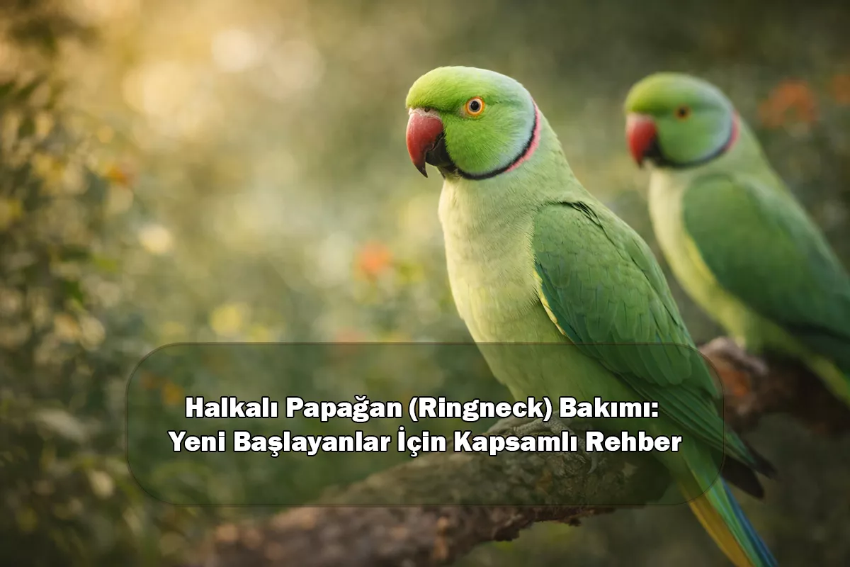 Halkalı Papağan (Ringneck) Bakımı: Yeni Başlayanlar İçin Kapsamlı Rehb…