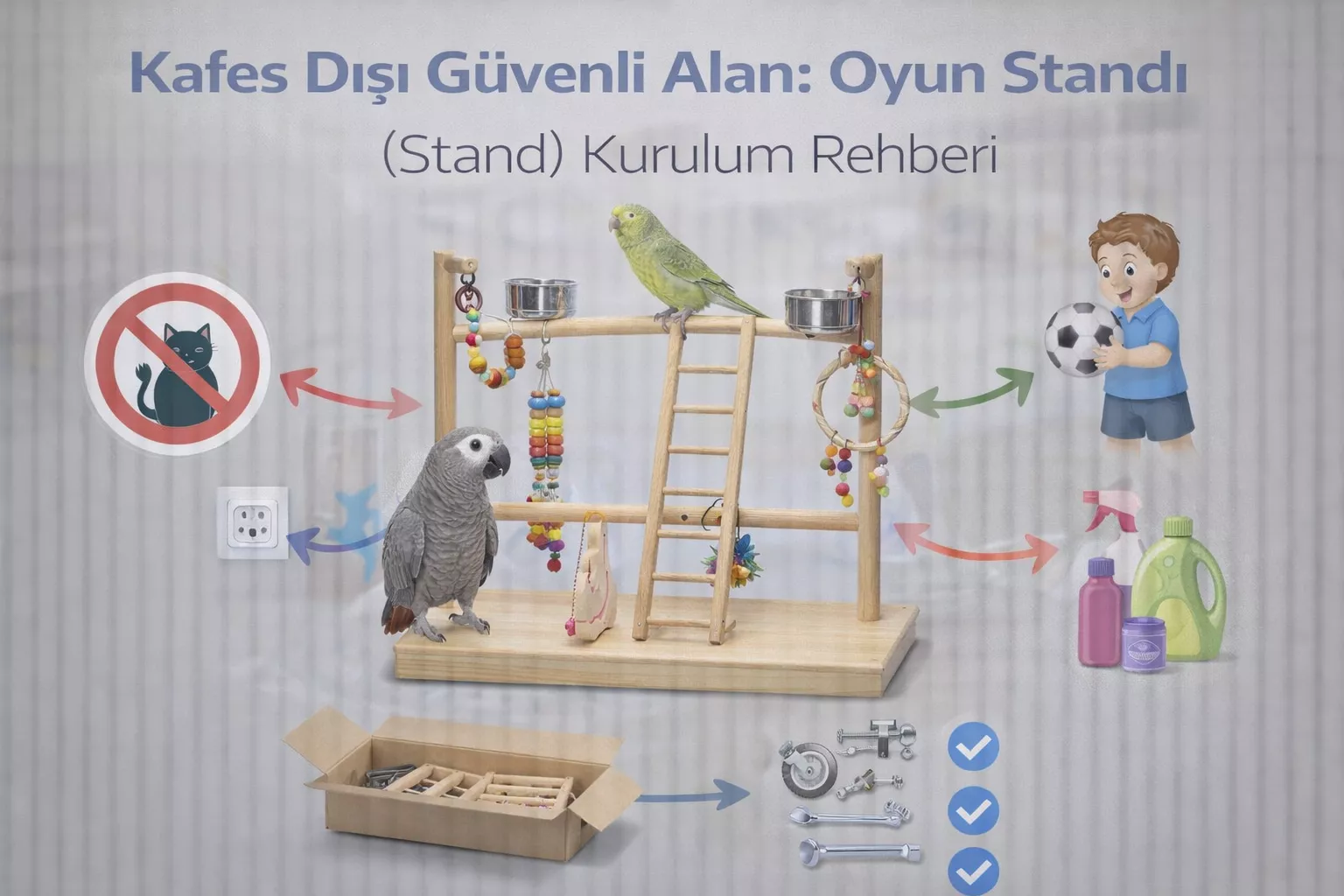 Kafes Dışı Güvenli Alan: Oyun Standı (Stand) Kurulum Rehberi