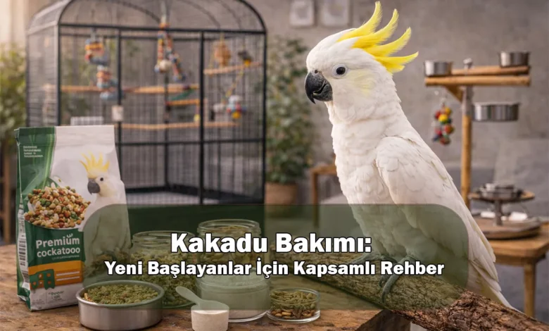 Kakadu Bakımı: Yeni Başlayanlar İçin Kapsamlı Rehber