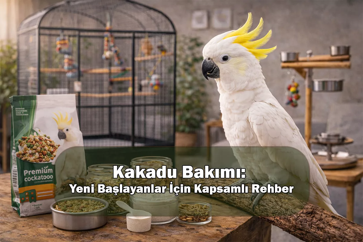 Kakadu Bakımı: Yeni Başlayanlar İçin Kapsamlı Rehber