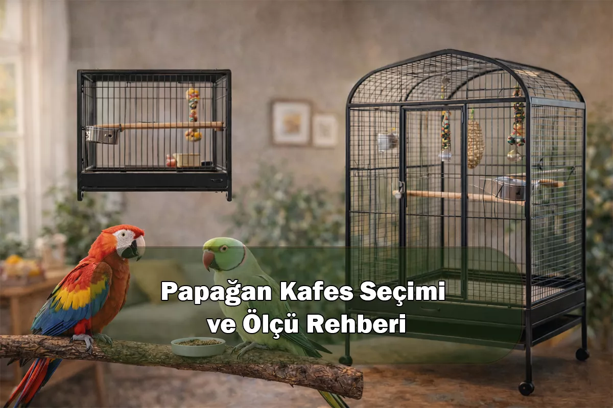 Papağan Kafes Seçimi ve Ölçü Rehberi