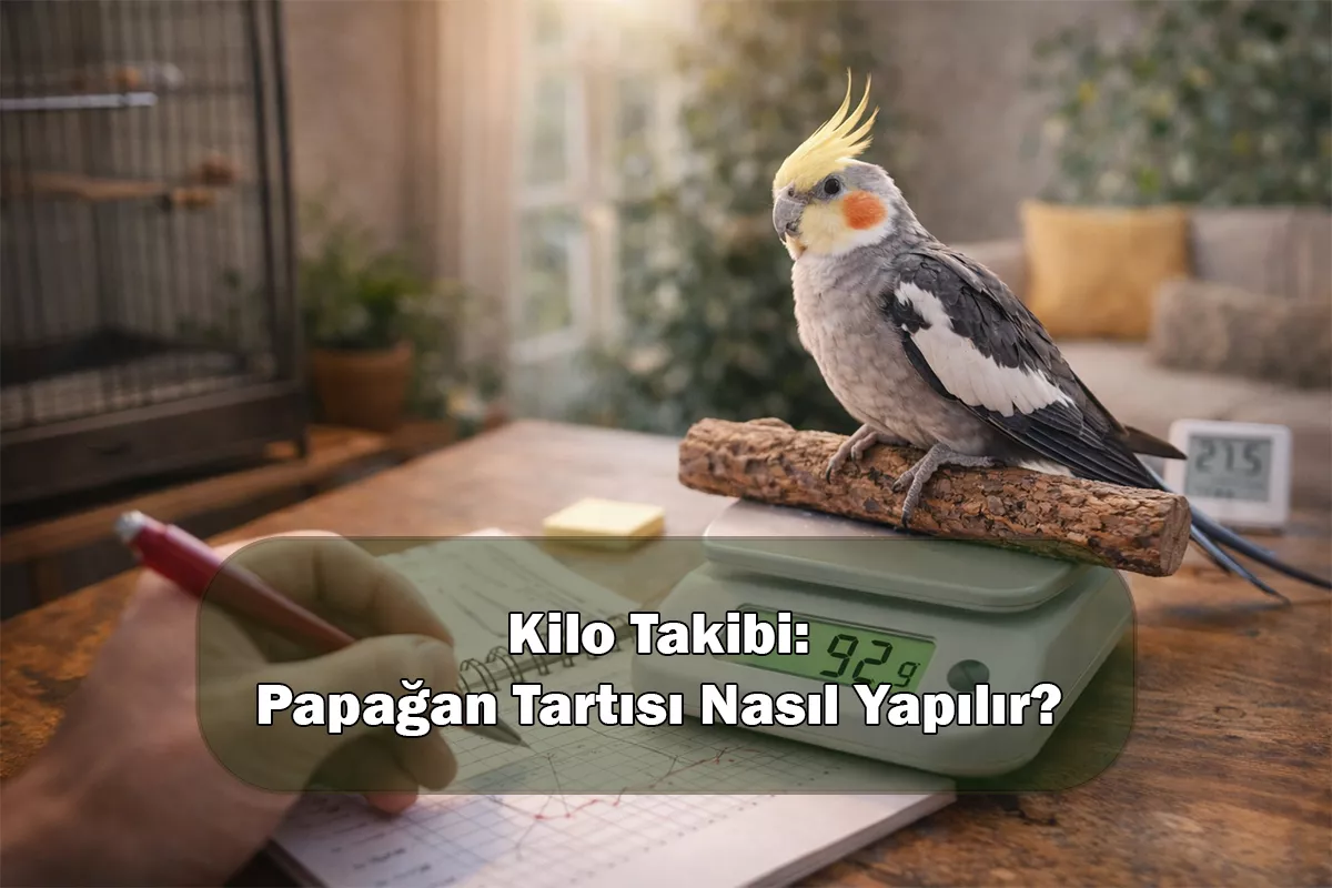 Kilo Takibi: Papağan Tartısı Nasıl Yapılır? (Adım Adım Rehber)