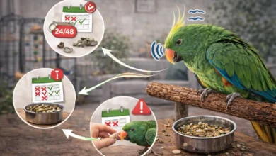 İştahsızlık: Papağan Yem Yemiyorsa Ne Zaman Endişelenmeli?