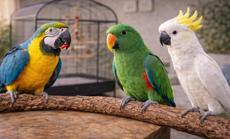 papağanlar için zehirli gıdalar nelerdir