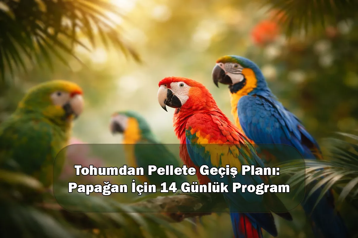 Tohumdan Pellete Geçiş Planı: Papağan İçin 14 Günlük Program